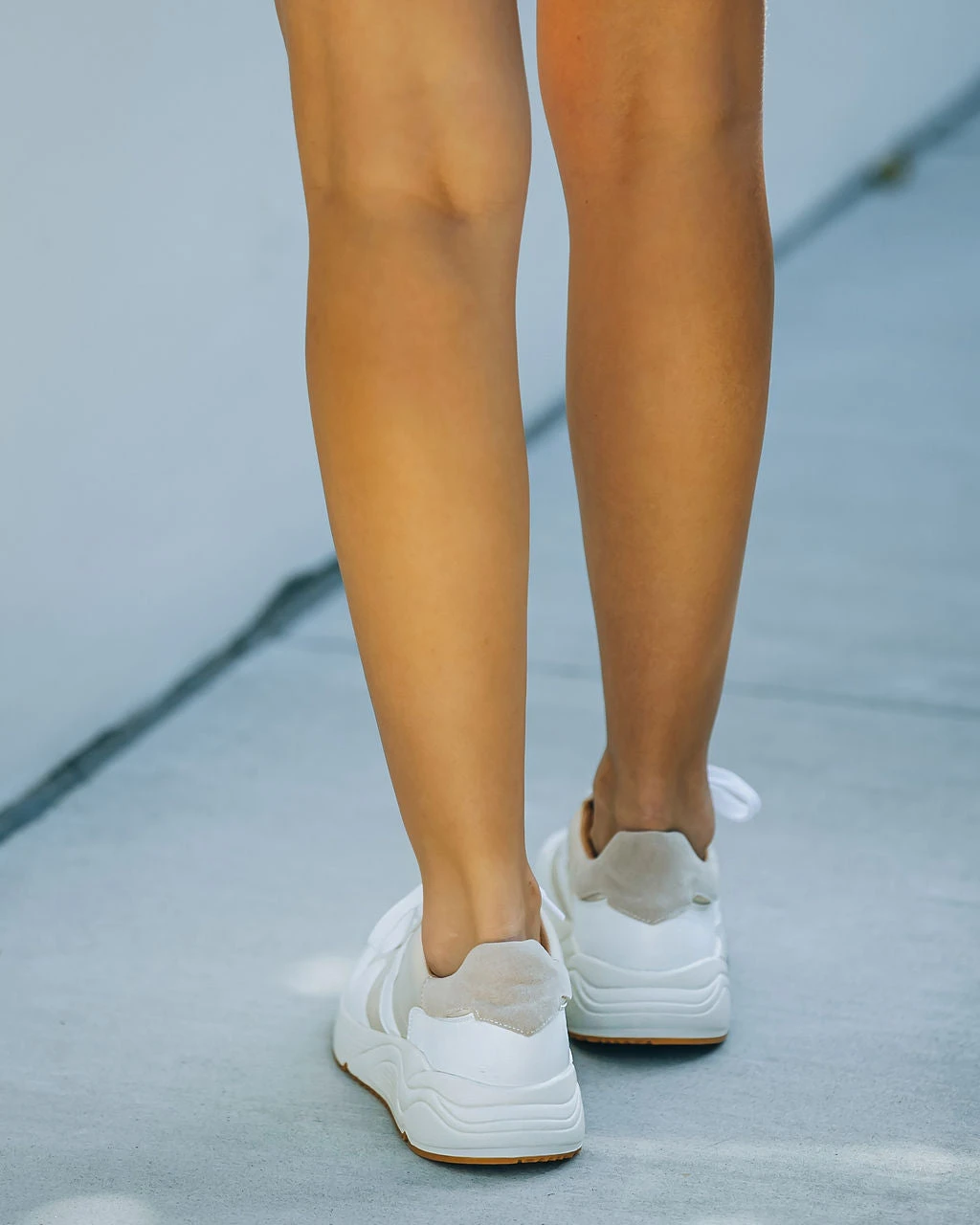 FREE-002 Dart Running Sole Sneaker - Beige - FINAL SALE - Image 5