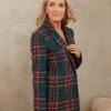ENDL-001 Lauren Pocketed Plaid Blazer - FINAL SALE