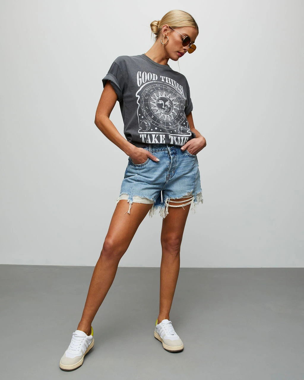 FORE-002 Good Things Take Time Cotton Tee - Image 7