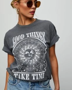 FORE-002 Good Things Take Time Cotton Tee