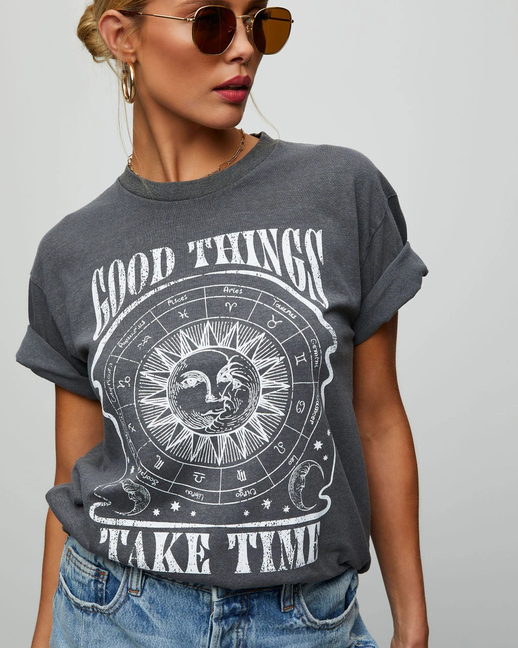 FORE-002 Good Things Take Time Cotton Tee