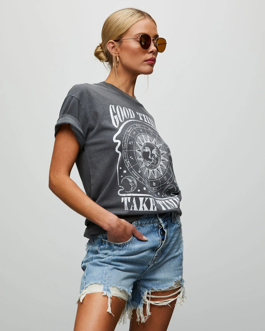 FORE-002 Good Things Take Time Cotton Tee - Image 4