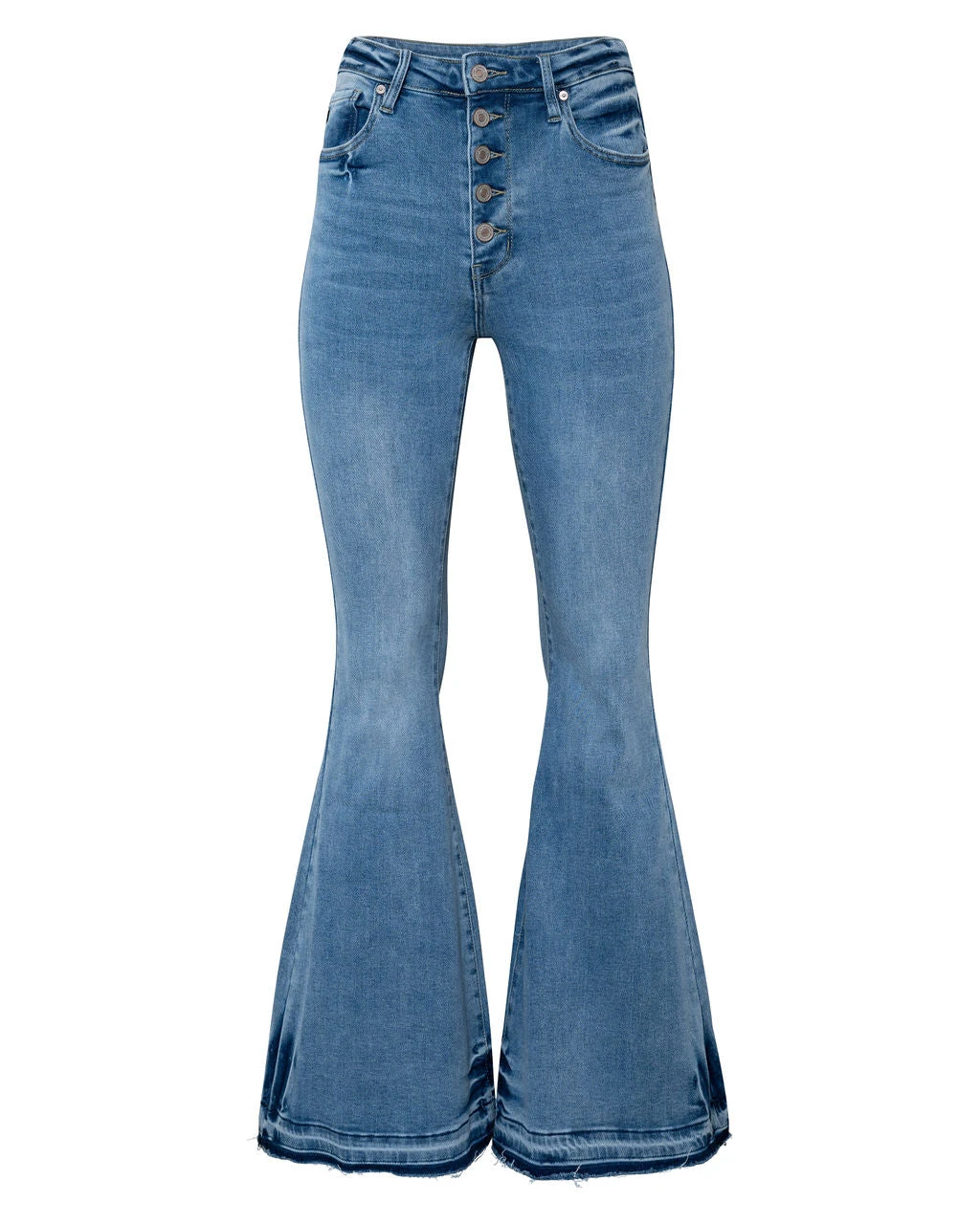KANC-001 Aria High Rise Bell Bottom Denim - FINAL SALE - Image 3