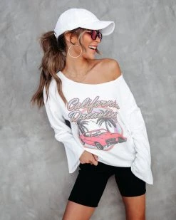 RECY-001 California Dreaming Vibes Bell Sleeve Top - SALE