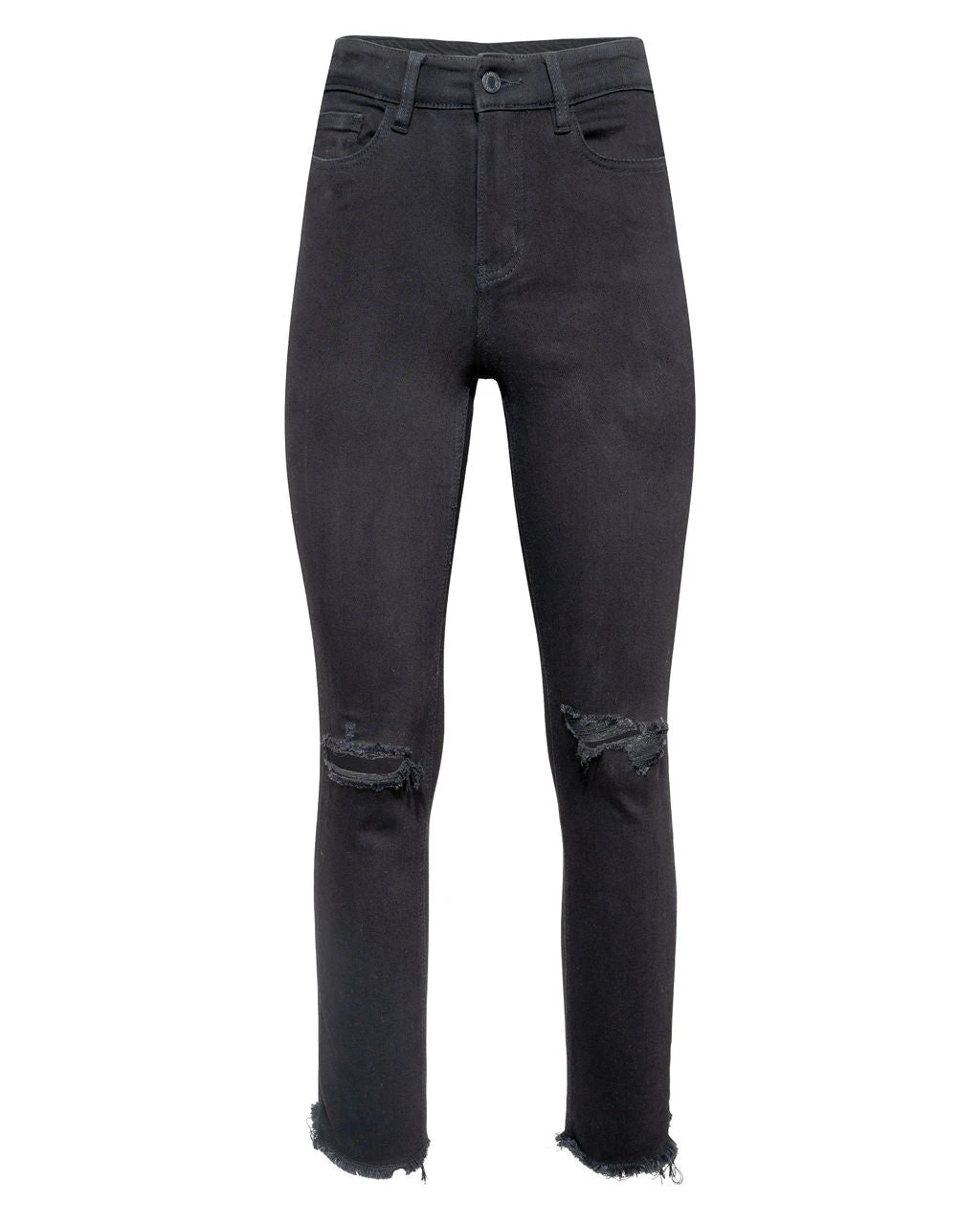 FLYI-001 Cruz High Rise Stretch Distressed Straight Jeans - FINAL SALE - Image 3