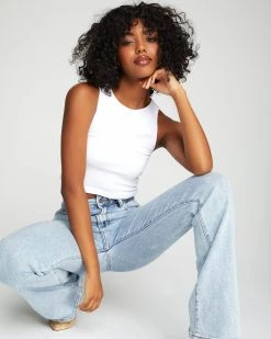 HIDD-002 Donney High Waisted Flare Denim Pants - FINAL SALE