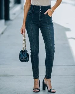 SALT-001 Ezran High Rise Washed Skinny - FINAL SALE