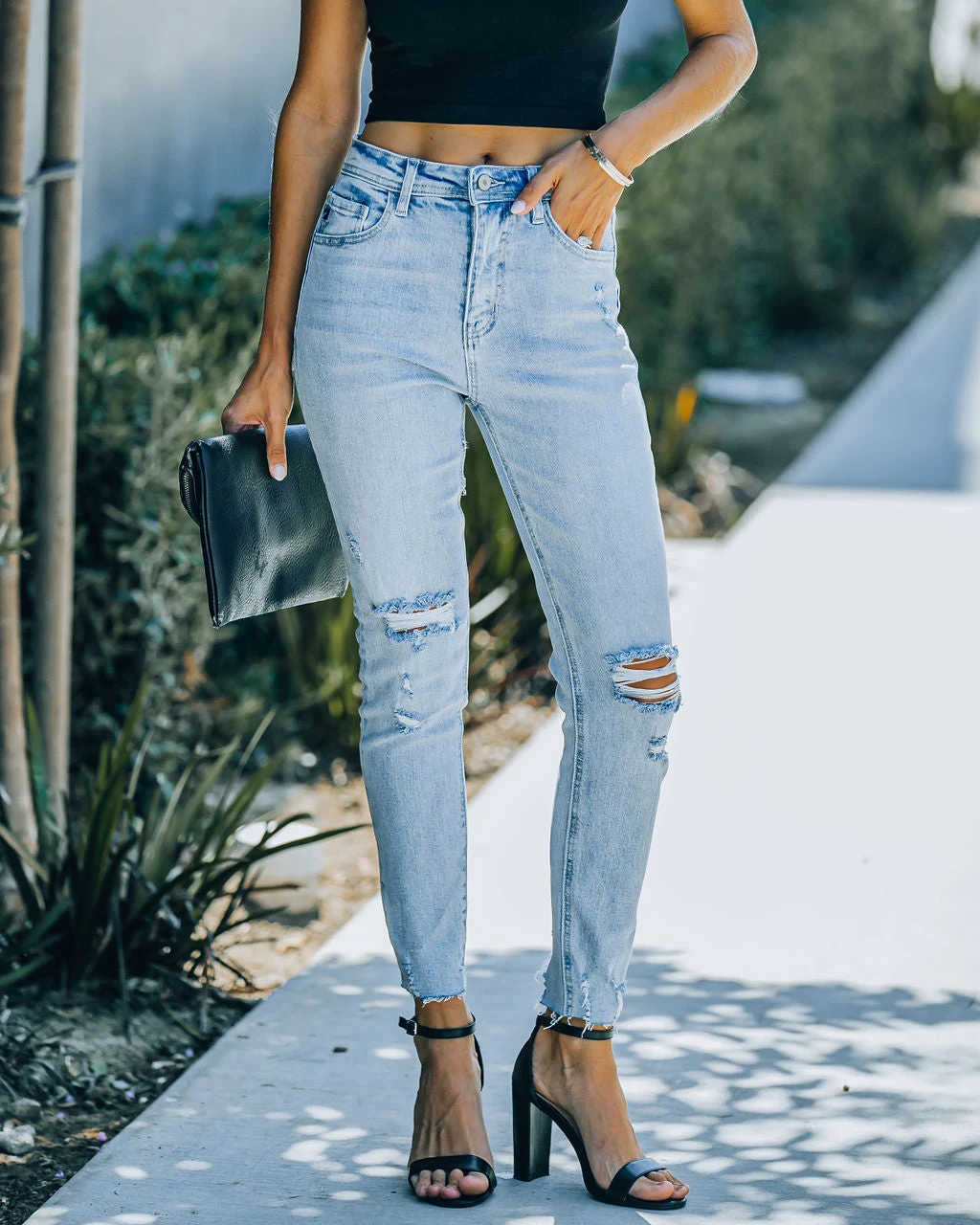 KANC-001 Dixie High Rise Tapered Denim - FINAL SALE - Image 9