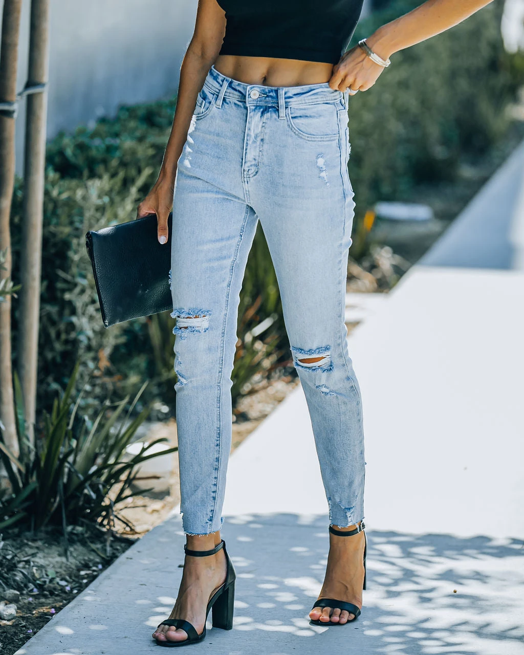 KANC-001 Dixie High Rise Tapered Denim - FINAL SALE - Image 11