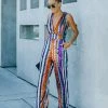 FATE-001 Party On The Move Pocketed Sequin Jumpsuit - FINAL SALE