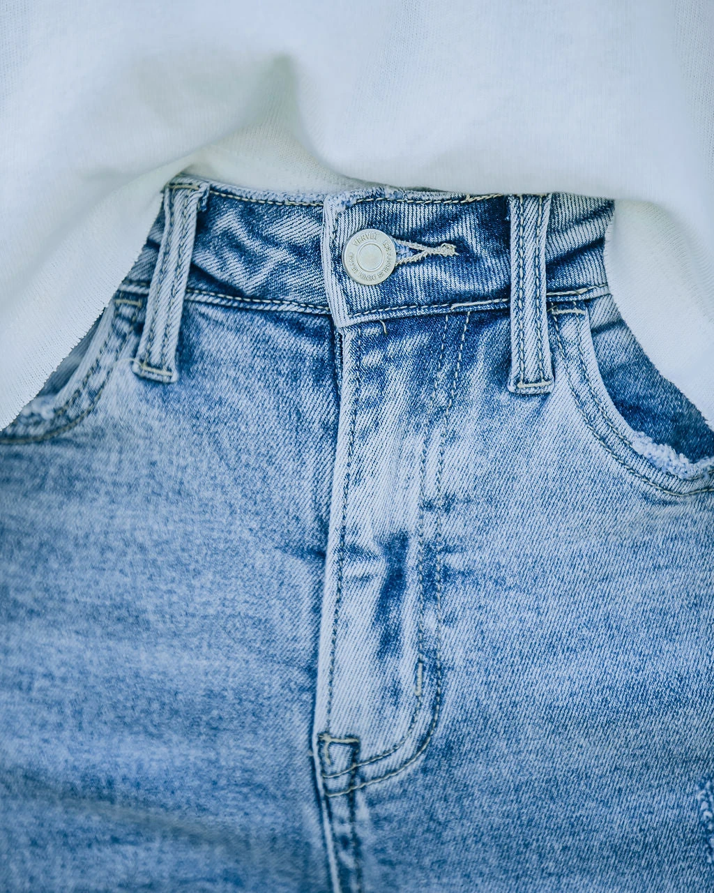 FLYI-001 Erika High Rise Distressed Mom Jeans - FINAL SALE - Image 4