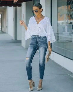 KANC-001 Touch The Sky High Waisted Skinny - FINAL SALE