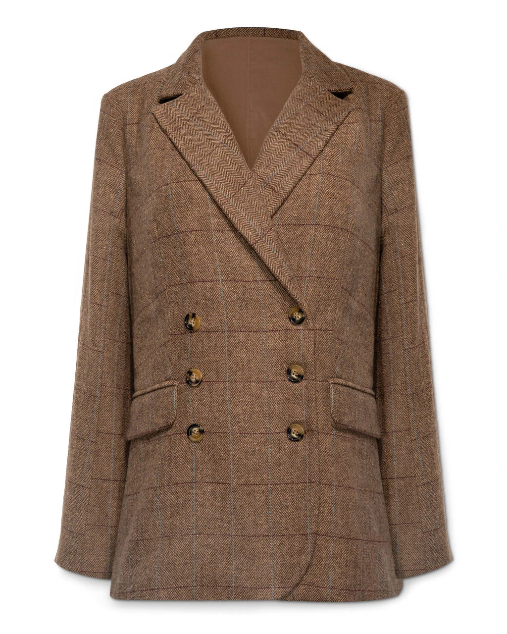 DEE-001 Glasgow Pocketed Herringbone Blazer - LAST CHANCE - Image 5