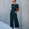 MOD -001 First Class Pocketed Jumpsuit - Black - FINAL SALE
