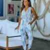 FATE-001 Baja Sur Pocketed Tie Dye Jumpsuit - FINAL SALE