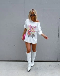 PROM-001 Built For Speed Distressed Cotton Tee