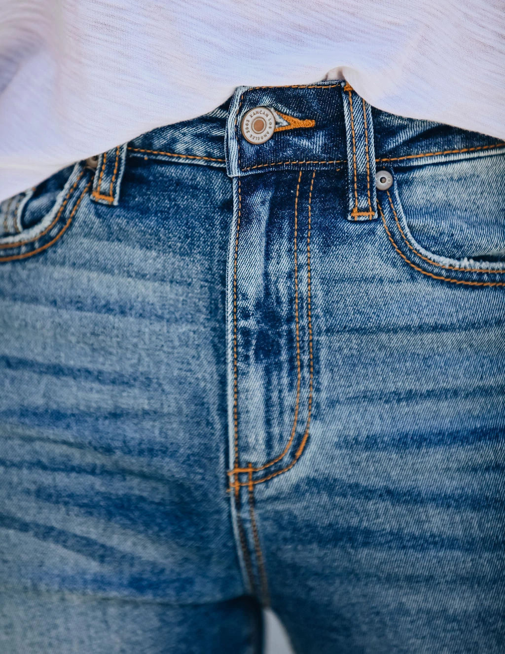 KANC-001 Kiara High Rise Frayed Ankle Denim - FINAL SALE - Image 4