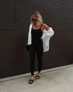 MONO-001 Sabina Active Jumpsuit - Black