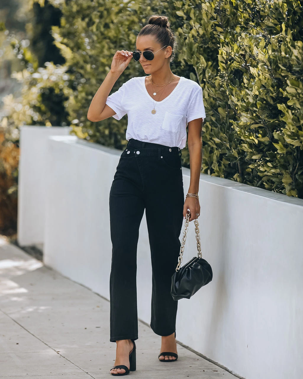 ENDL-001 Criss Cross High Rise Denim - FINAL SALE - Image 6