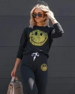PRIN-001 Happy Smiles Cotton Sweatshirt - FINAL SALE