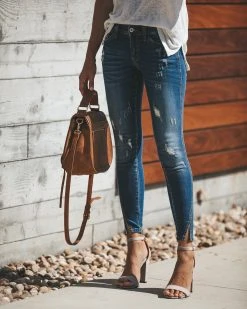 KANC-001 Split Ankle Denim - LAST CHANCE