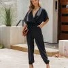 GILL-001 Matheo Jumpsuit - Black - FINAL SALE