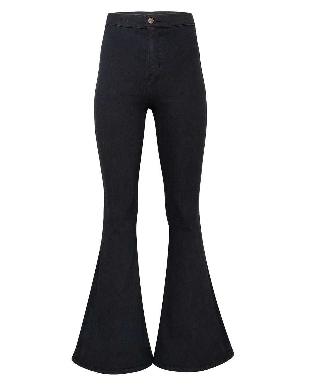 SNEA-001 Sanderson High Rise Stretch Flare Jeans - Black - FINAL SALE - Image 3