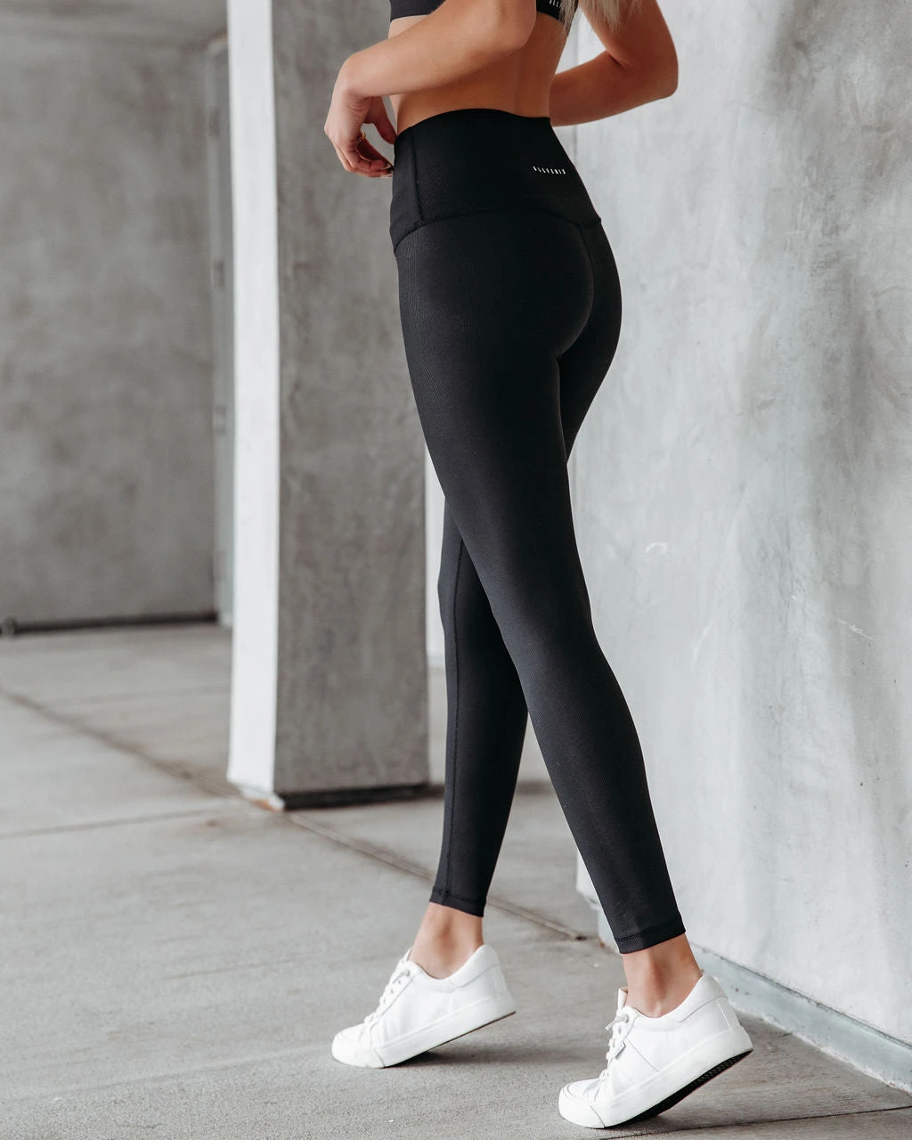 ALL-001 Equipped Ribbed Legging - Black - FINAL SALE - Image 10