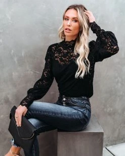 AEOM-001 Like No Other Lace Top - LAST CHANCE