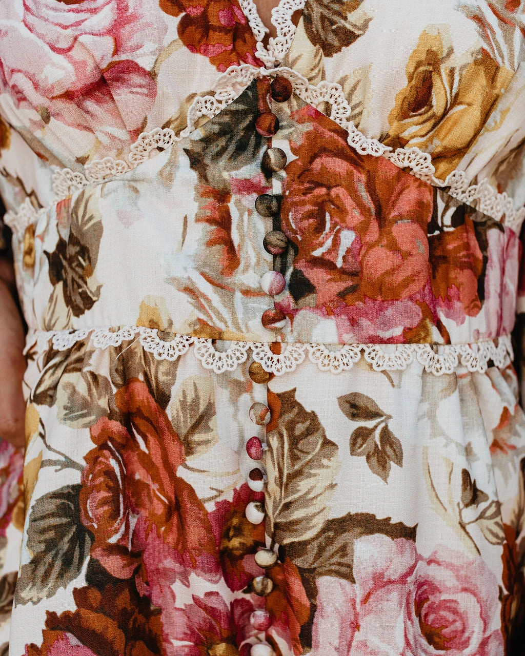 LUXX-001 Upwind Floral Pocketed Crochet Romper - FINAL SALE - Image 5