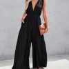 FLAW-001 Walter Pocketed Jumpsuit - Black