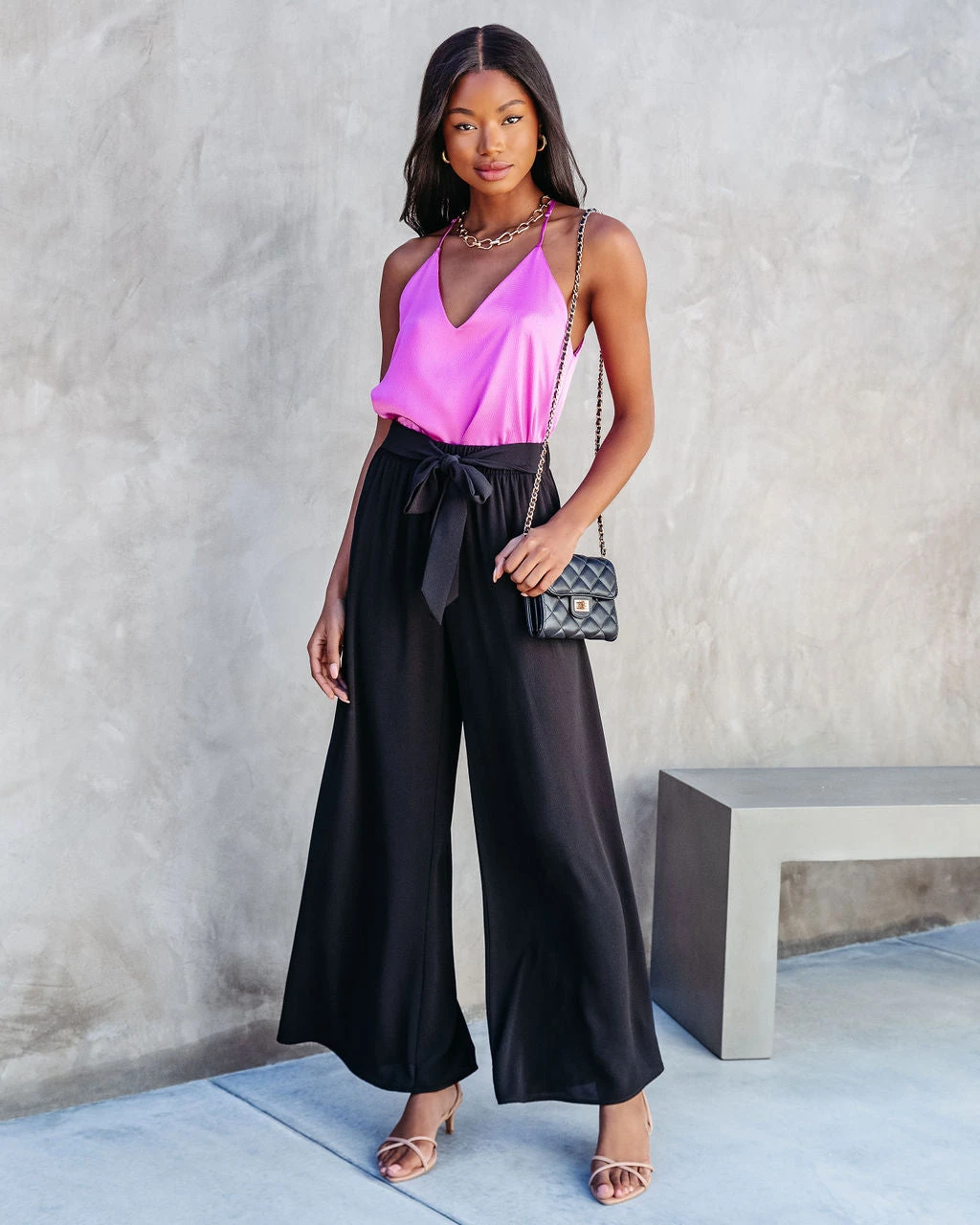 TYCH-001 Zaye Satin Tank - Orchid - SALE - Image 3